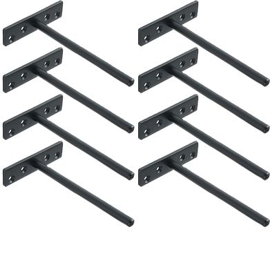 安全にマウント フローティング・シェルフ スタンプリング プロセス 1mm-5mm 厚さの壁ブレーキット