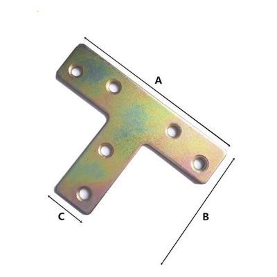 0.4-3mm 厚さ アノイド化 T 形 木材接続ブレーキ 製造: カスタマイズ