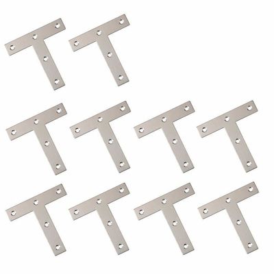 平面型T型コーナーブレース 修理プレート 45*160*140mm 多用途用木造コンネクタ