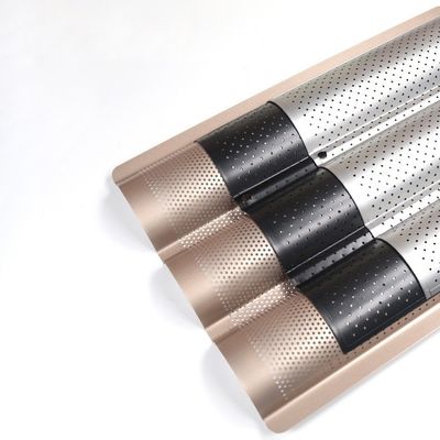 ローブ・グッター ノン・スティック フランスパン 穴を開けたトレイ 焼物 バゲット パン 競争力