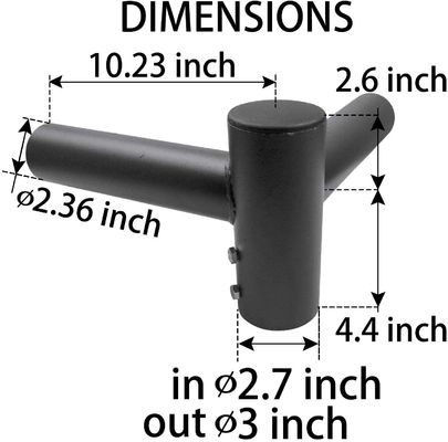 3-10mm 厚さ90D 固定ブレーケット スリップフィッター トルーニオンテンン 2 ライトラウンドポールアーム