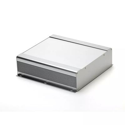 0.4~3mm 厚さのフレーシング アルミ合金シェル ネットワーク信号装置の囲み