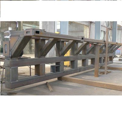 内部/第三者検査による丸型溶接鋼構造の組み込みベース部品