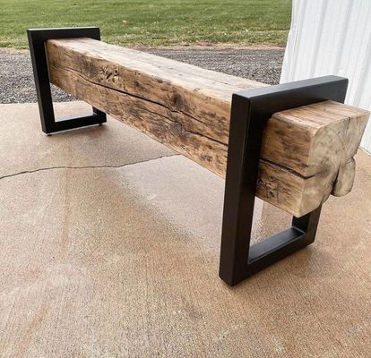 DIY スクエアチューブ 家具 コーヒー用の脚 パソコンデッキ ヘビーデューリー 田舎用ベンチ 290g