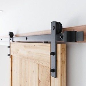 カスタマイズされたカラー 6.6 FT 工業用重用 堅固なスライディング 納屋ドア ハードウェアキット