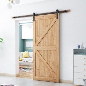 カスタマイズされたカラー 6.6 FT 工業用重用 堅固なスライディング 納屋ドア ハードウェアキット
