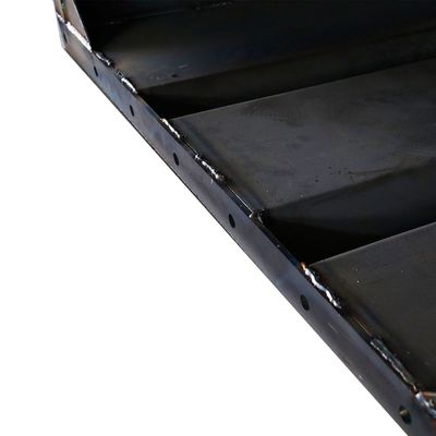 Q235 鋼筋枠と屋外保護のためのカスタムシート金属製製材支架