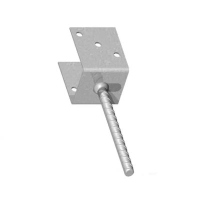 粉末で覆われたエレベーターエレベーターガイドレール 小型家庭用エレベーター用のLブラケットプレート