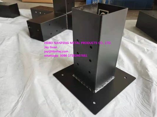 スタンピングプロセスと鋼筋ブレーキットを持つ高木スタンドキット 6x6 ペルゴラにフィットします