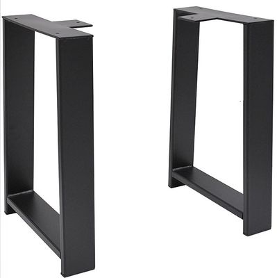 キッチンサポートアイテム ダイニング家具用の黒い粉末で覆われた重用脚