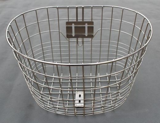 引換可能なデザインのアルミ自転車バスケット OEM精密シート金属製造