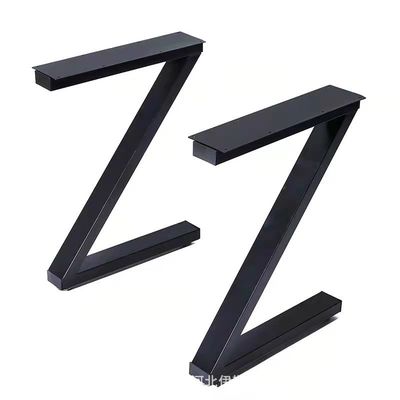 アルミ製"Z"デザイン 鉄製 食器/キッチン テーブル 脚 工業スタイル 製品