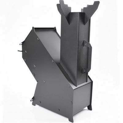 サポートアイテム 機能 カスタム 炭素鋼 木製 燃焼 ロケットストーブ ポケット ロケット デラックス ストーブ キット