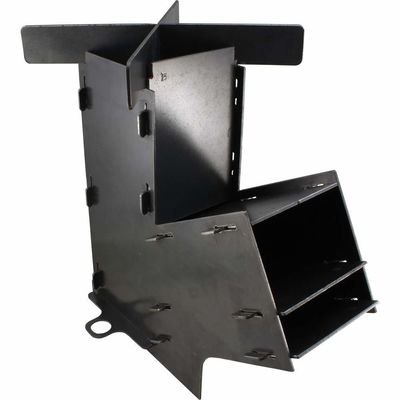 オーダーメイド重用黒色粉末コーティング ロケット 木を燃やすストーブ