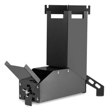 カスタムブラックカーボン・スティール 木製燃焼ロケットストーブでサポートアイテムをアップグレード