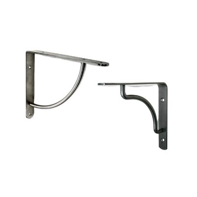 パーソナライズされた鋼鉄の壁にマウントされたシェルフブレーキットは,パーソナライズされたサイズであなたのスペースを最適化します