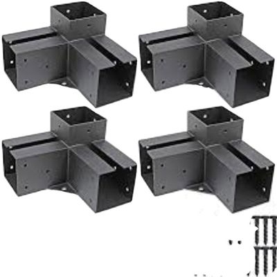 0.4-3mm 厚さの鋼鉄 ペルゴラ ブレケット キット パーソナライズされた要求のために 南フェン