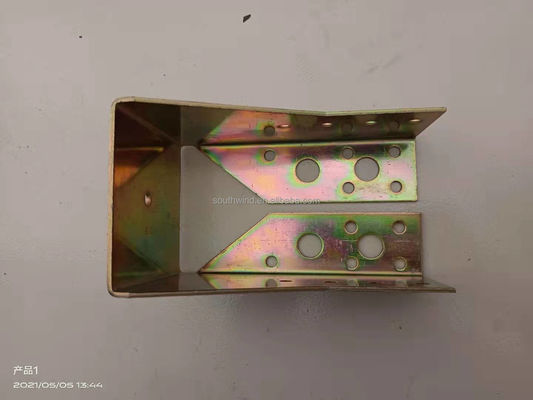 プロセス スタンピング パンチング 折りたたみ 木のコネクタ用のカスタマイズされた黄色のジョイス ハンガー