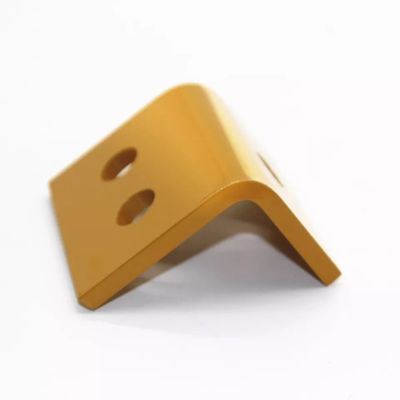 0.4-3mm 厚さ 固定マウントのためのカスタムガルバナイズド鋼スタンプコーナーブレーキット
