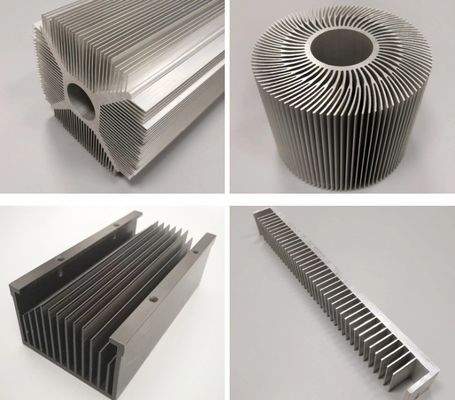 工業用用アルミニウムCNCラジエーターの金属部品