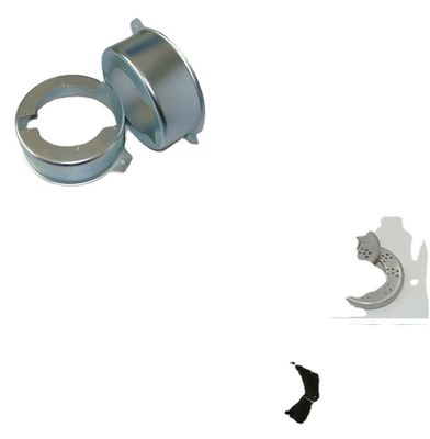 格安でカスタマイズされた鉄鋼深引型スタンプ部品 ISO9001 2008 認証